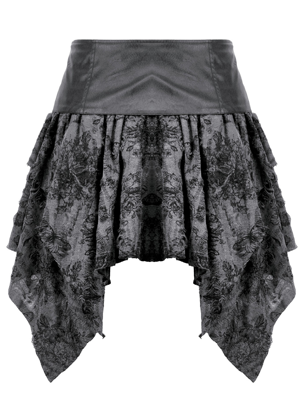 SHATTERED BUTTERFLY MINI SKIRT