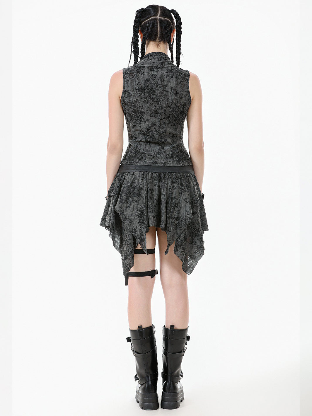 SHATTERED BUTTERFLY MINI SKIRT