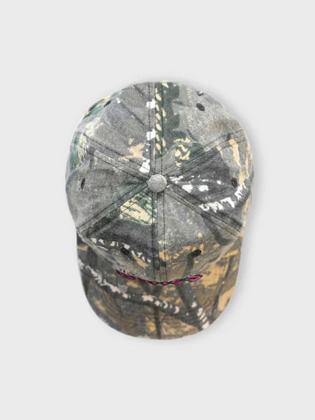 SQUEALER DAD CAP - ALPINE CAMO & PINK