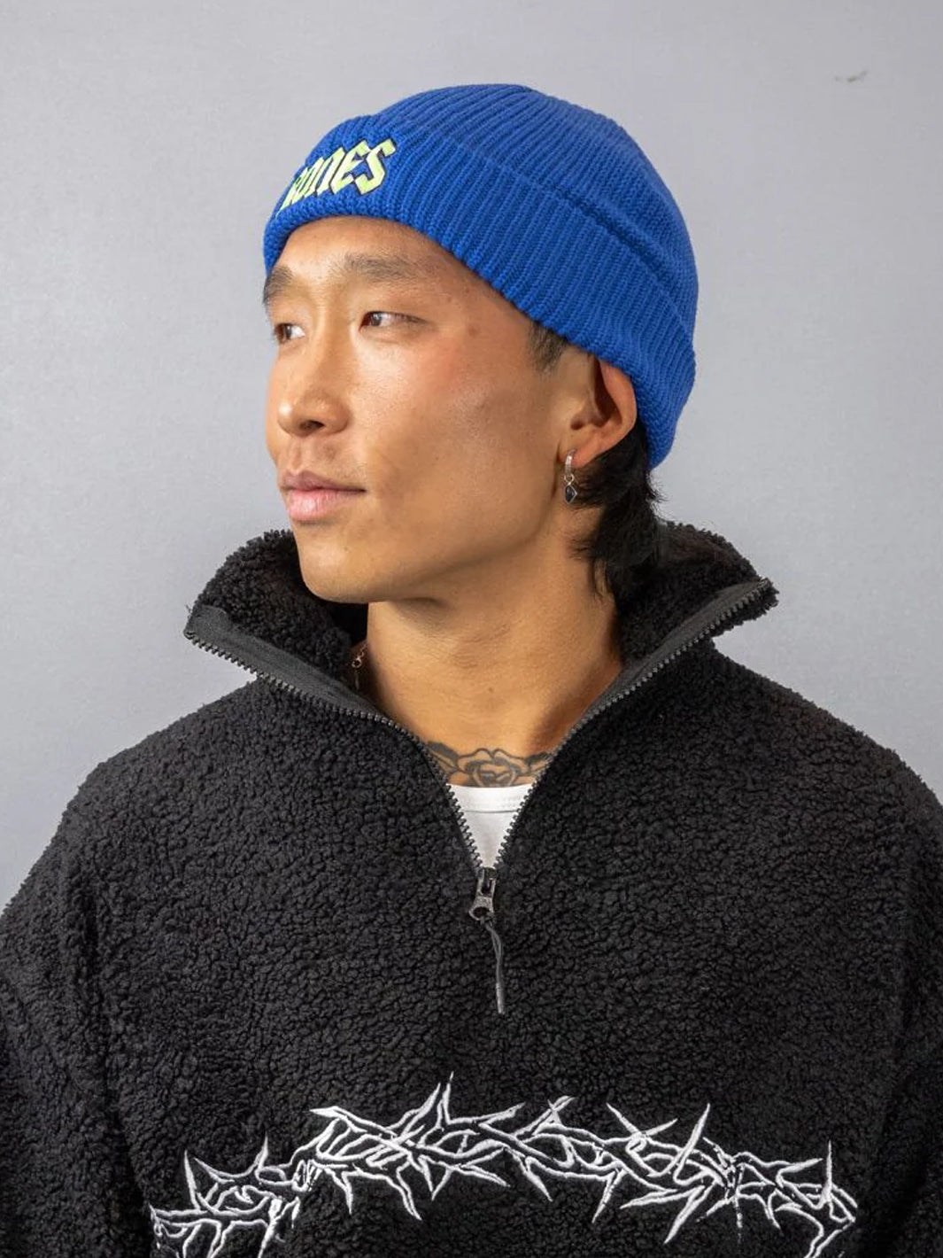 SQUEALER RIB BEANIE - ROYAL BLUE