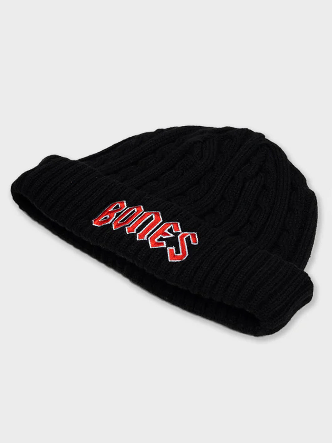 SQUEALER FISHERMAN BEANIE - BLACK & RED