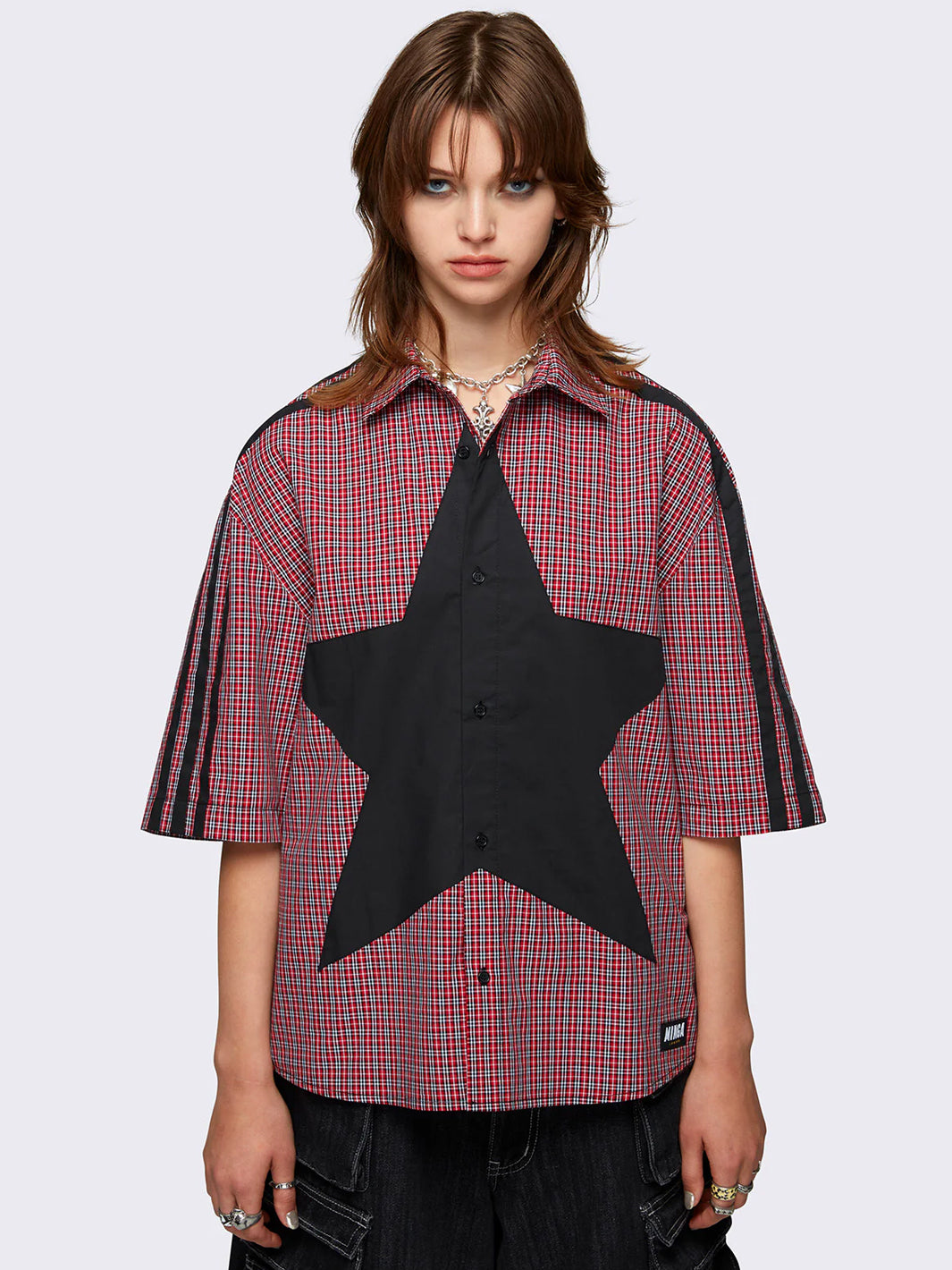 DARK STAR CHECK SHIRT – TIBBS BONES - Main Image