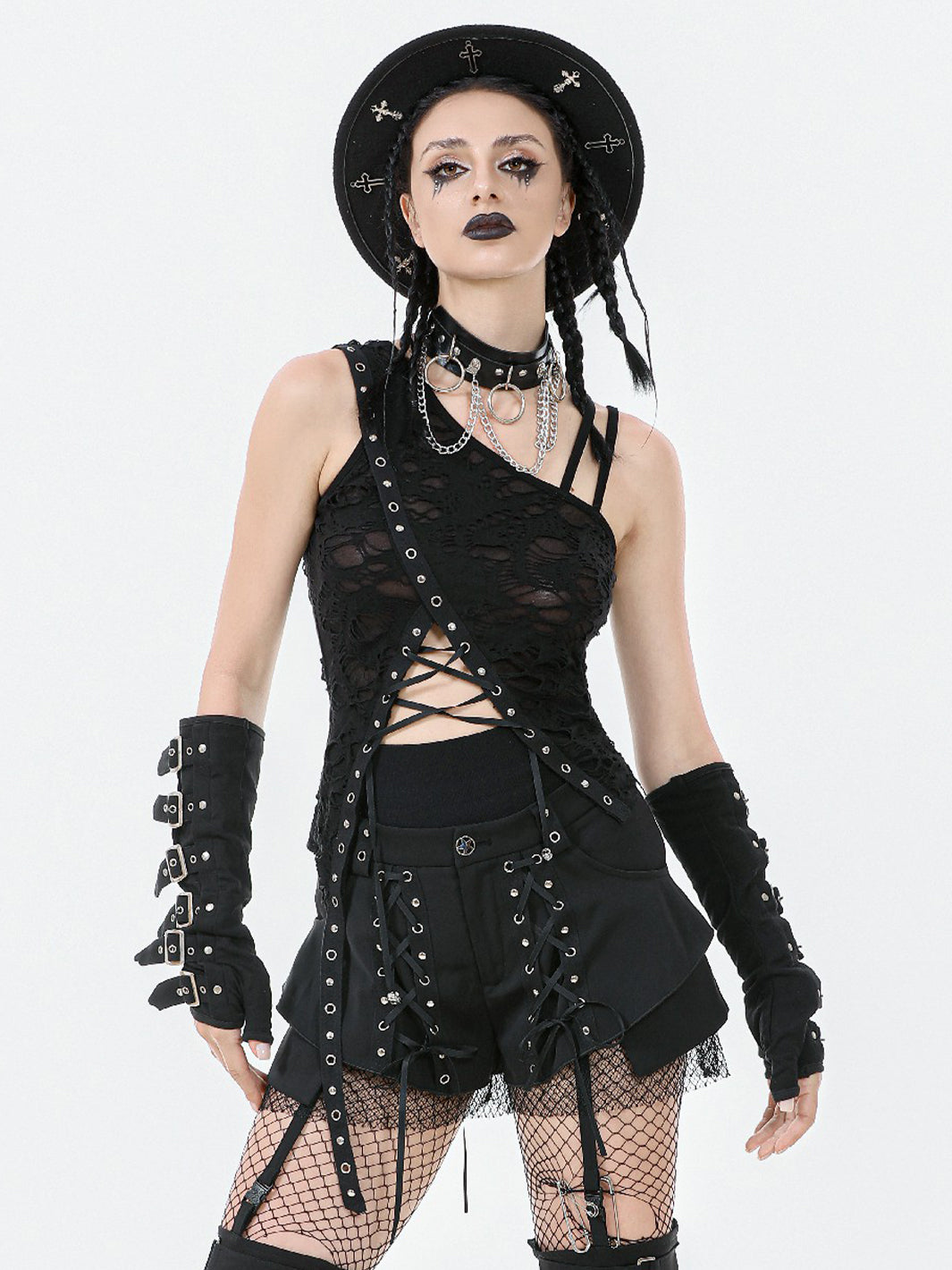 WHISPER ASYMMETRICAL TOP