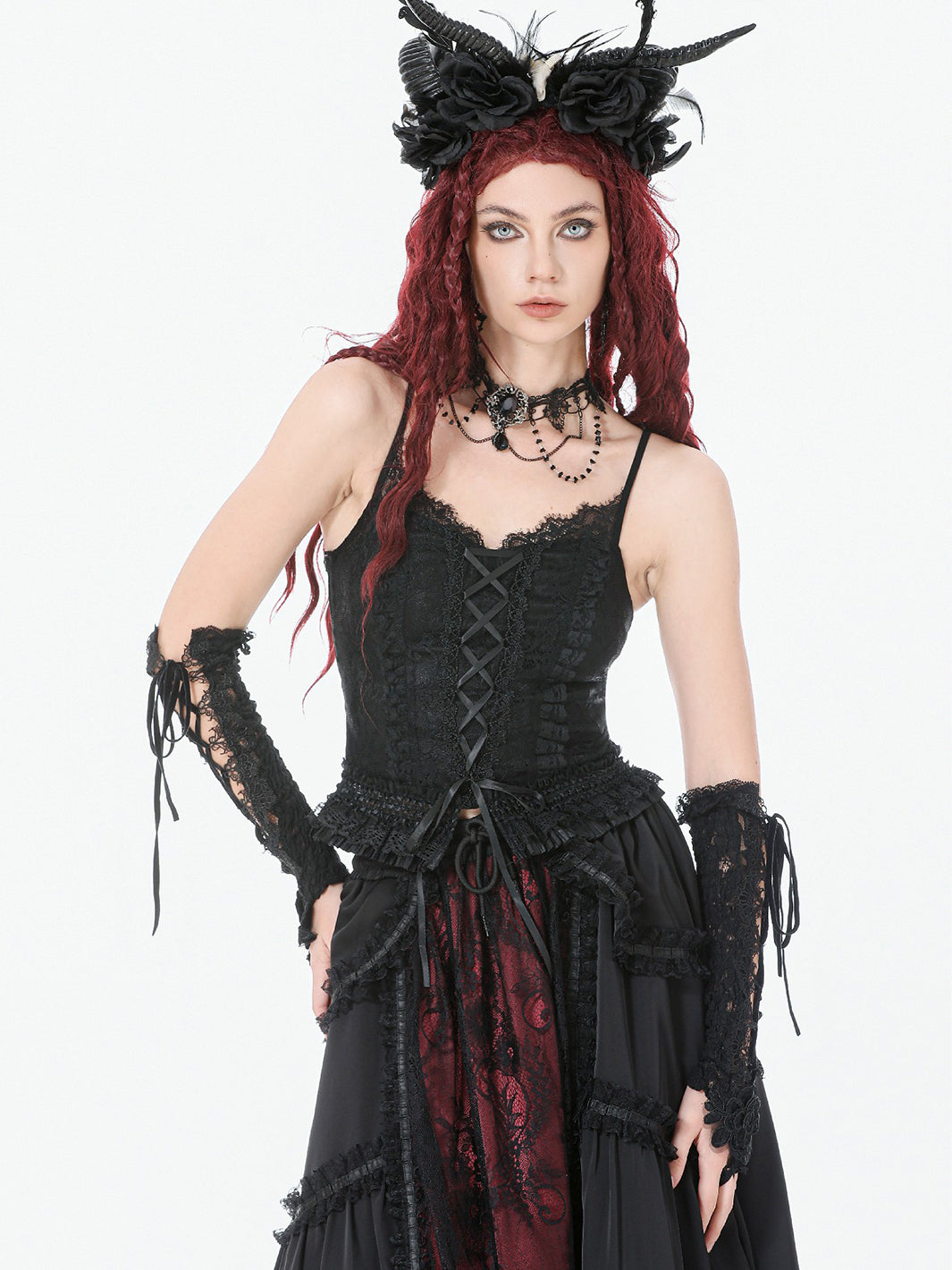 ELYSIUM LACE CORSET TOP