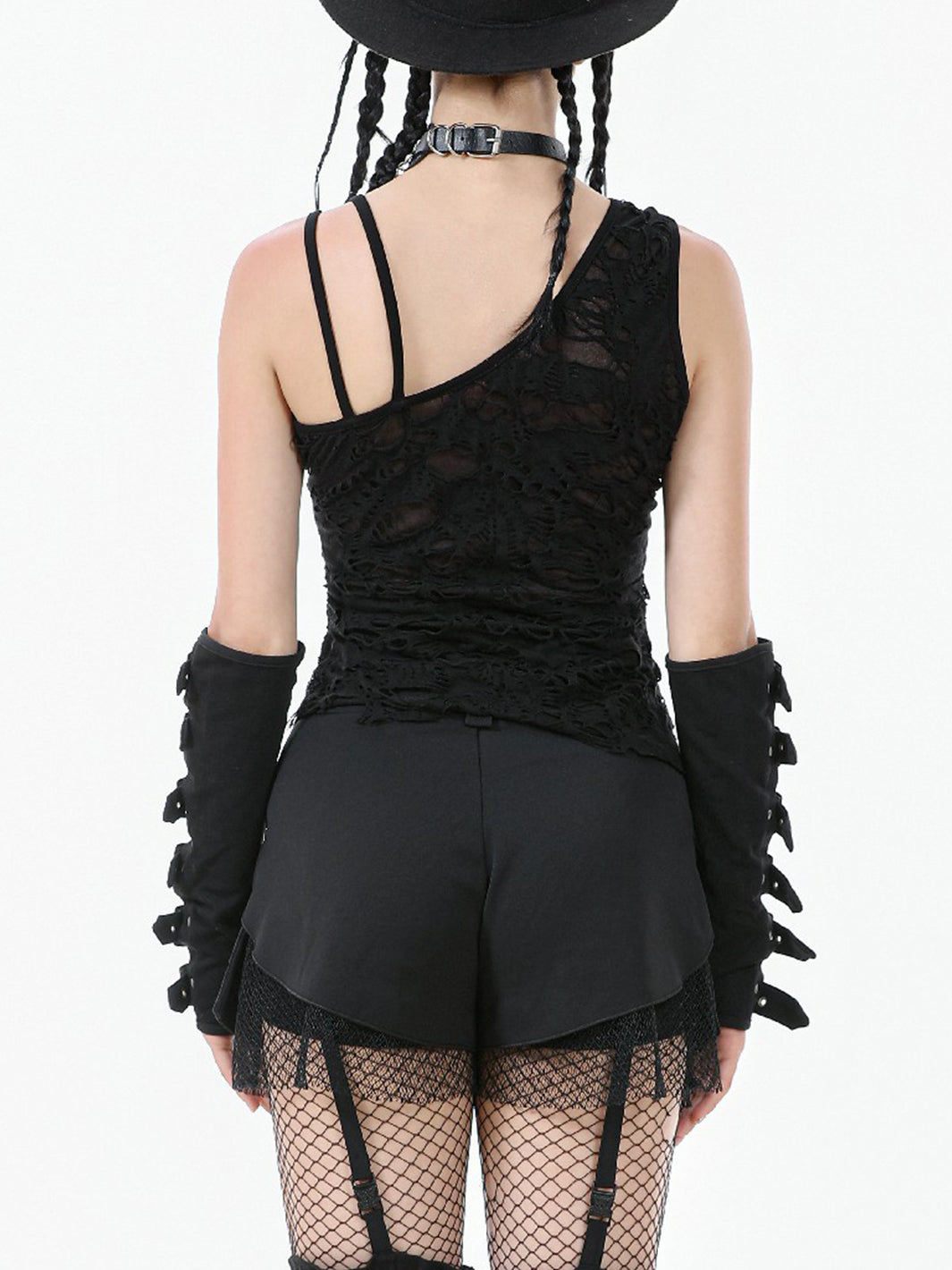 WHISPER ASYMMETRICAL TOP