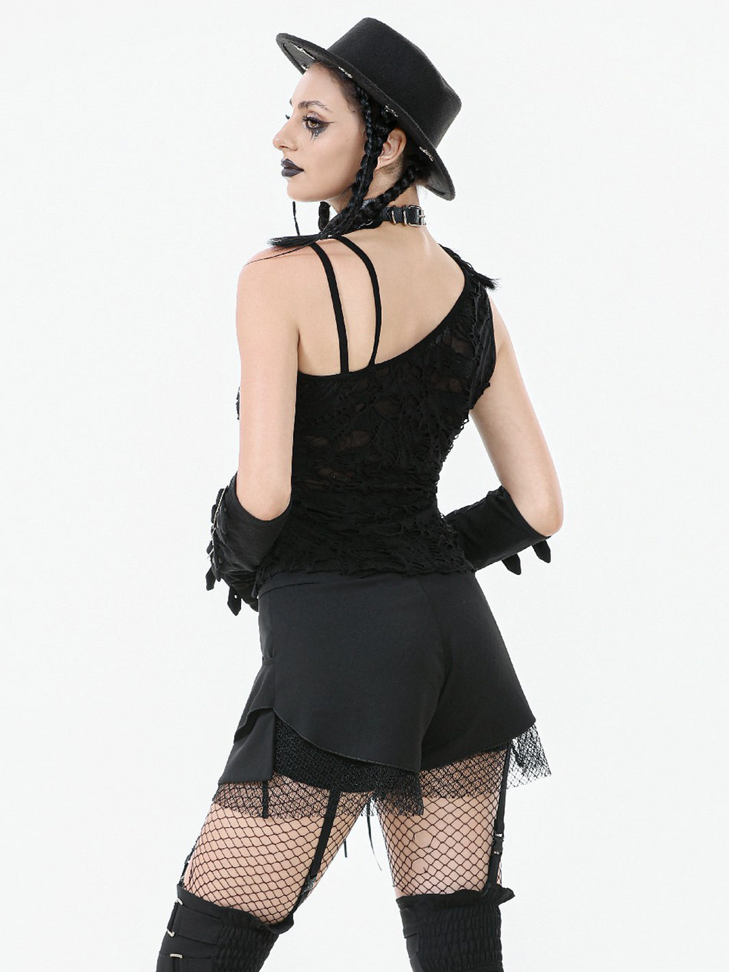 WHISPER ASYMMETRICAL TOP