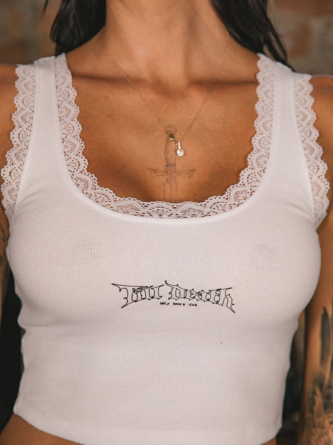 TILL DEATH 4.0 LOW CROP - WHITE