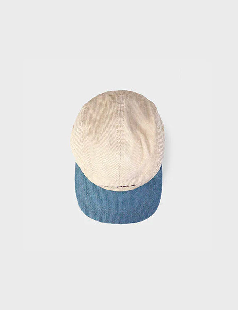 SQUIGGLE CORD 5 PANEL CAP - TWO TONE