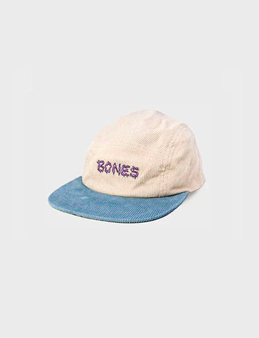 SQUIGGLE CORD 5 PANEL CAP - TWO TONE