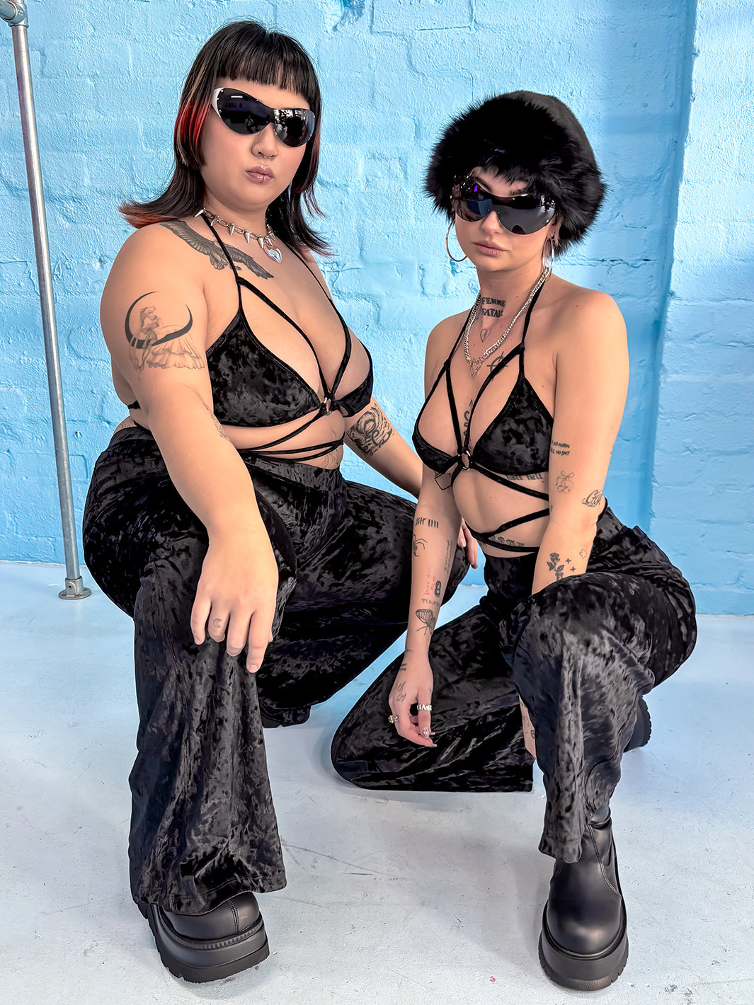 FLARES - BLACK VELVET