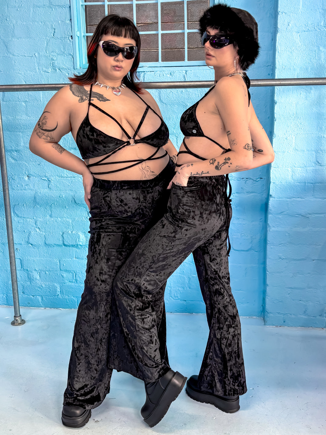 FLARES - BLACK VELVET
