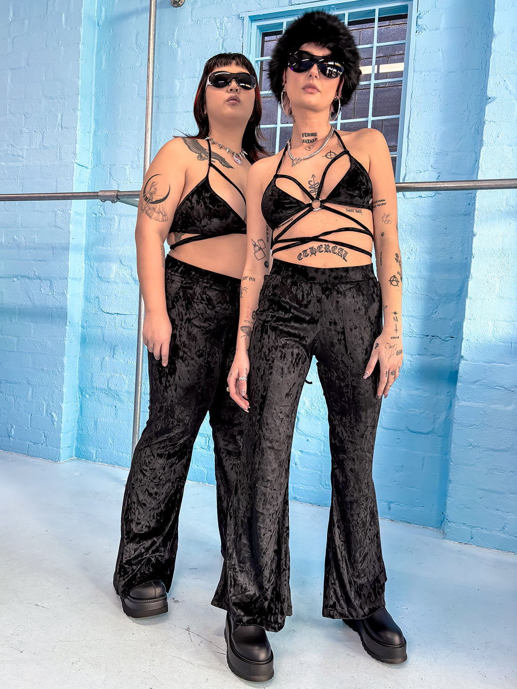 FLARES - BLACK VELVET