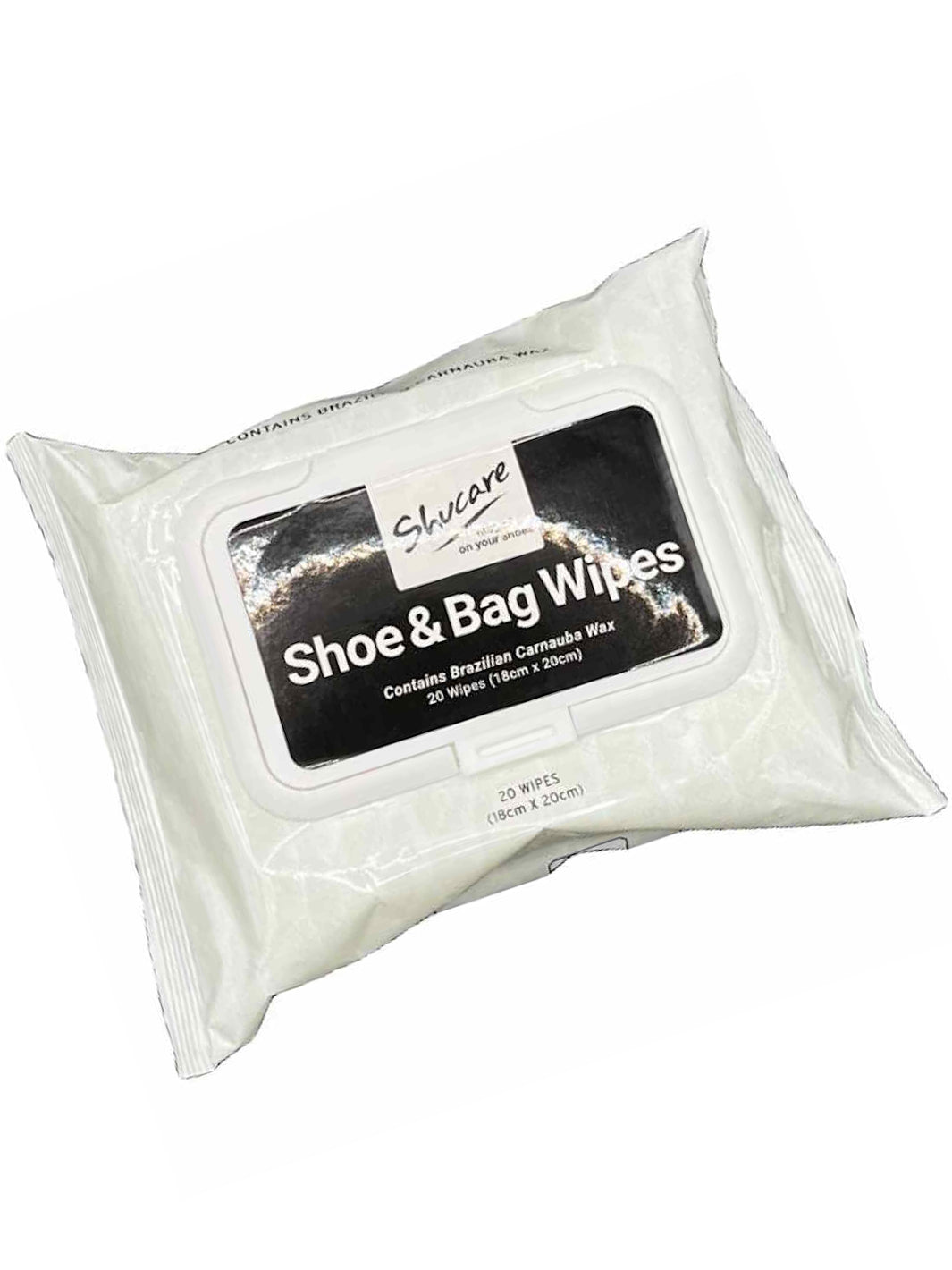 Shoe & Bag Cleaning Wipes - 20 Pack