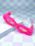 LINKED FLUFFY SHADES - PINK