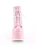 DEMONIA CAMEL-203 BOOTS - BABY PINK *PRE ORDER*