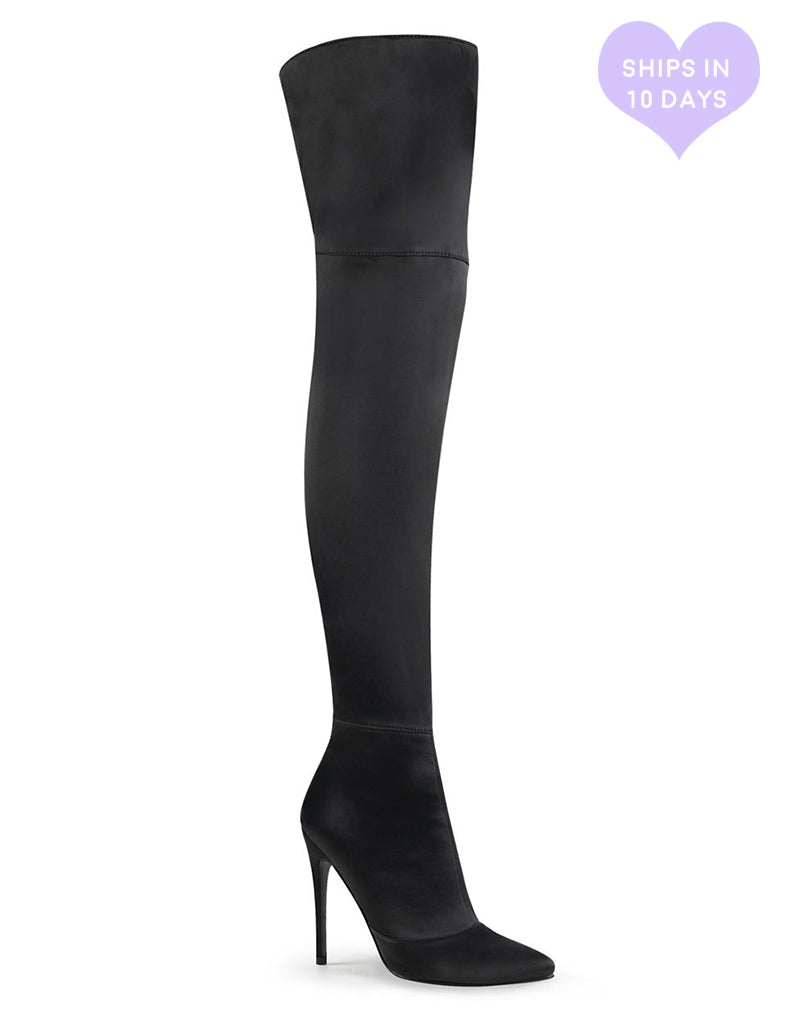COURTLY-3012 THIGH HIGH BOOTS *PRE ORDER*