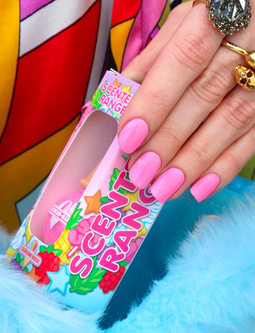 COTTON CANDYLAND NAIL POLISH *FAIRY FLOSS SCENTED*