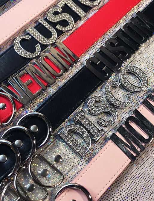 CUSTOM CHOKER *YOUR NAME/WORD/ETC* - Thick Size