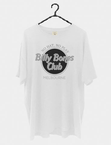 BILLY BONES CLUB HARD KNOCKS TEE - VINTAGE WHITE