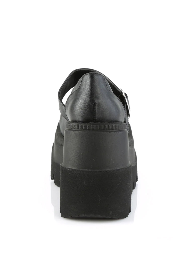 DEMONIA SHAKER-23 - BLACK VEGAN LEATHER ✰ PRE ORDER ✰