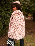 LUXURIOUS FAUX FUR JACKET - PINK *MADE TO ORDER*