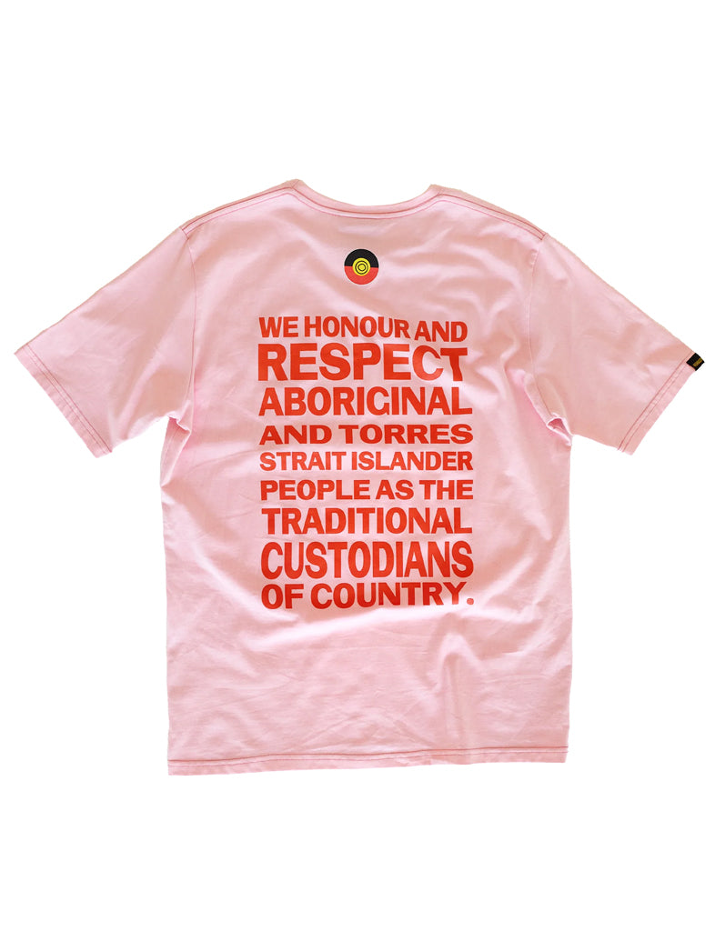 HONOURING COUNTRY TEE - PINK