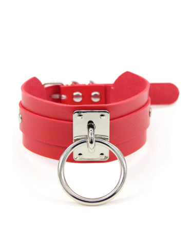 INTO THE UNKNOWN CHOKER - RED