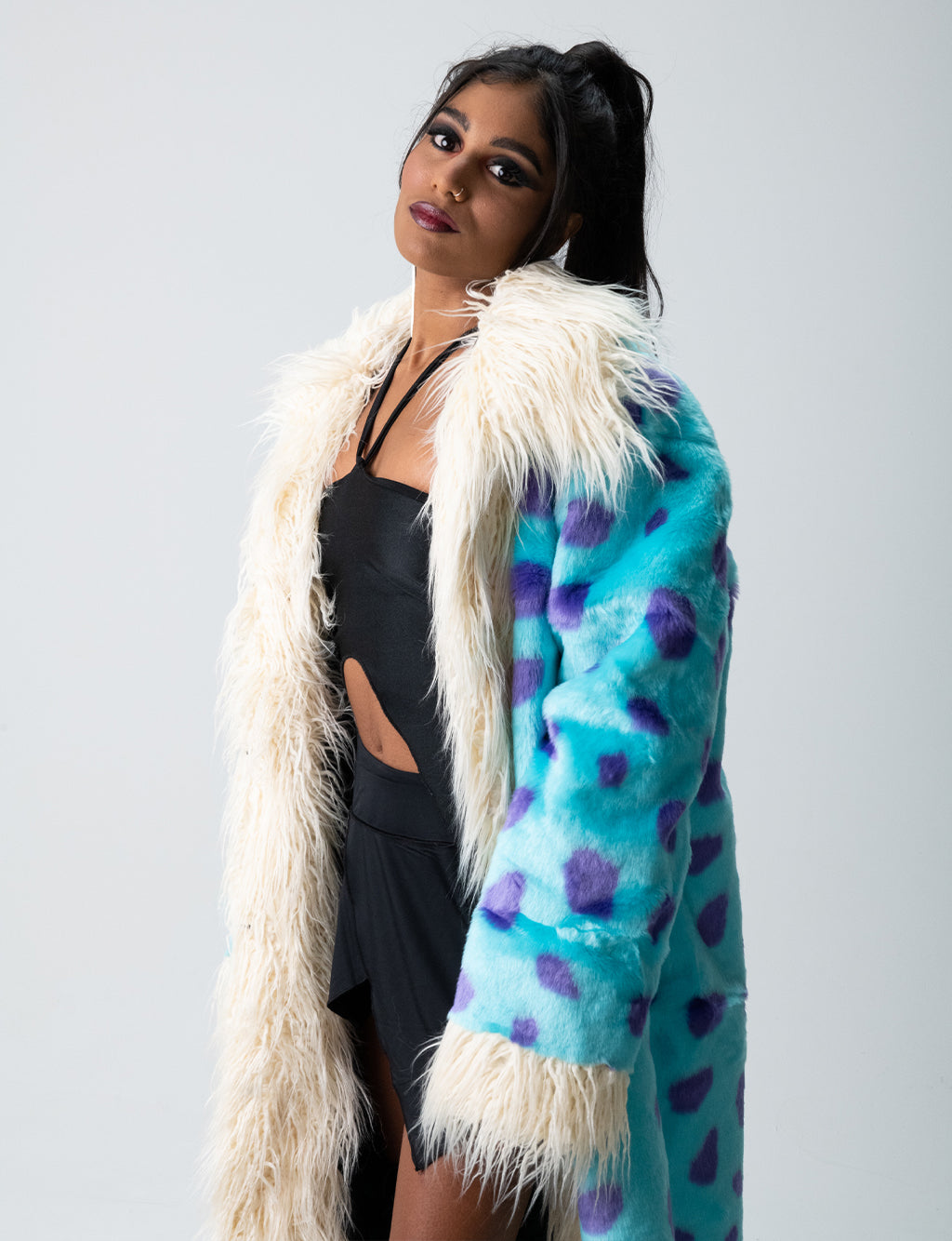 SULLY 2.0 FAUX FUR LONG JACKET • READY TO SHIP •