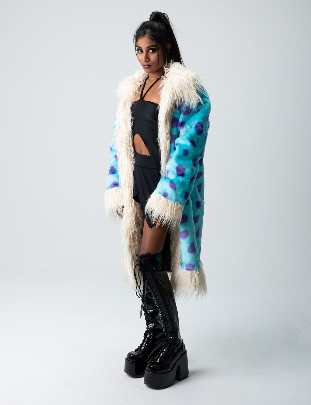 SULLY 2.0 FAUX FUR LONG JACKET • READY TO SHIP •