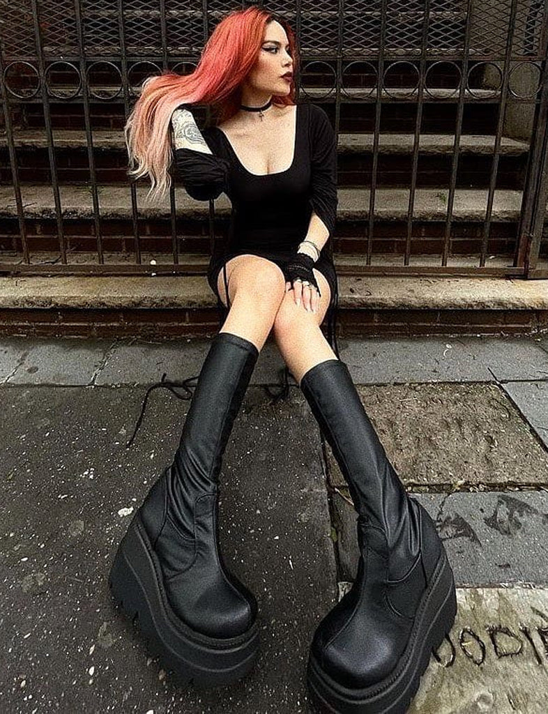 Wide Calf Demonia Shaker 100 Size Demonia Boots Shaker 100 Demonia