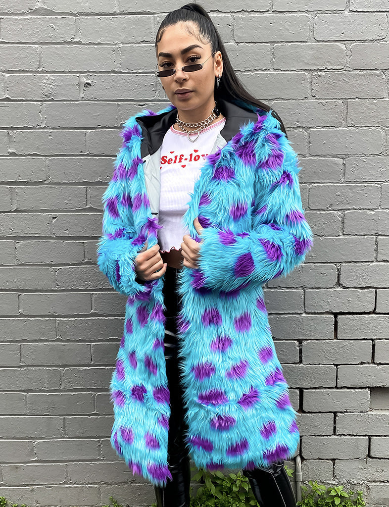 SULLY HOODED FAUX FUR JACKET ✰ MADE 4 U ✰