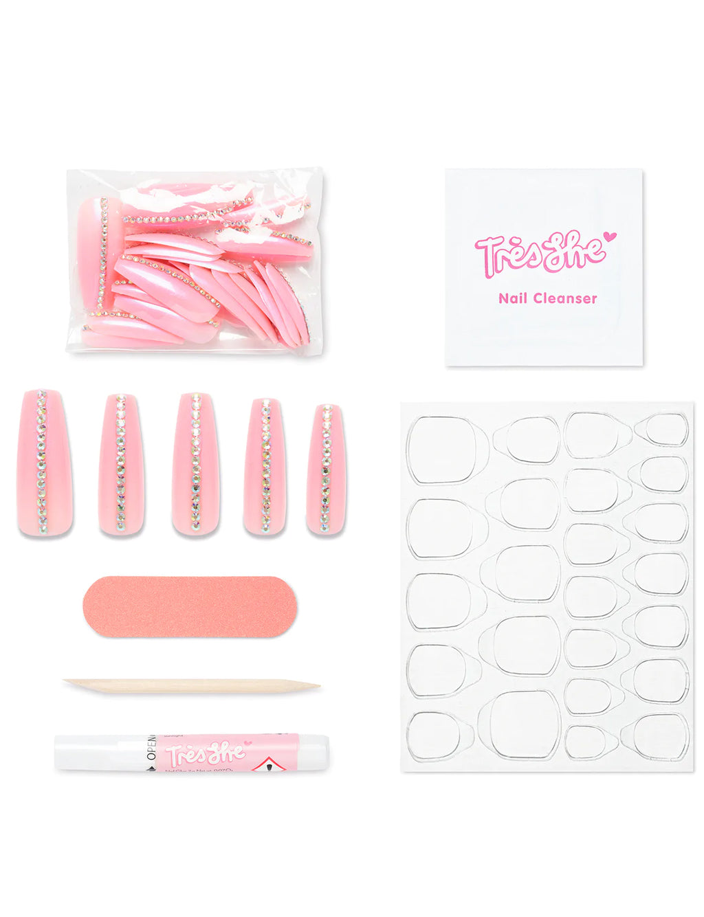 FALSE NAIL SET - PRINCESS CUTZ - ULTRA LONG